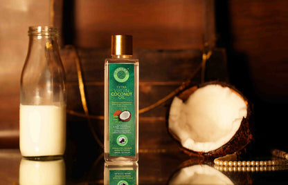 Extra Natives Kokosöl aus Kerala – 100 % Natürlich, Kaltgepresst & Unraffiniert