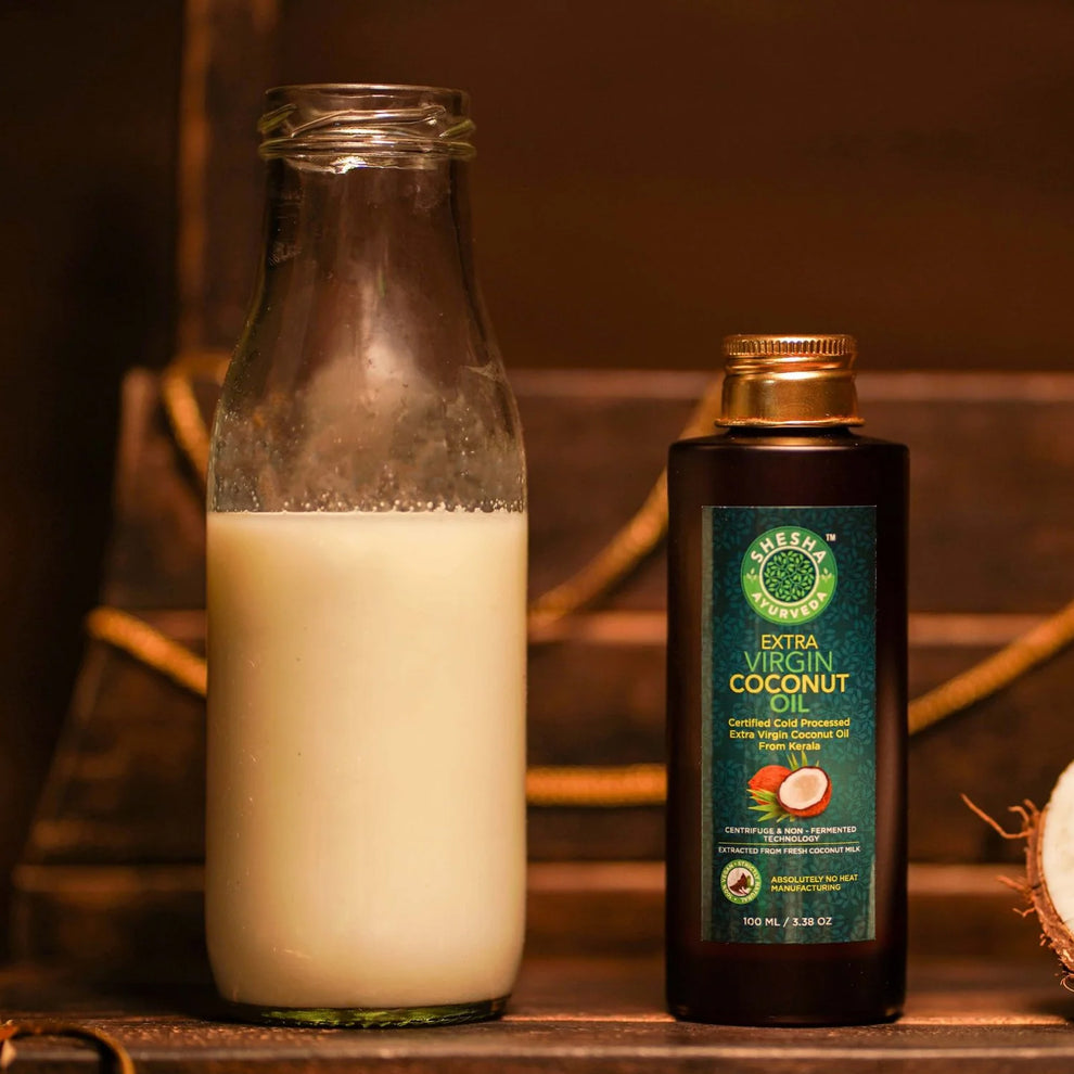 Extra Natives Kokosöl aus Kerala – 100 % Natürlich, Kaltgepresst & Unraffiniert