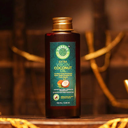 Extra Natives Kokosöl aus Kerala – 100 % Natürlich, Kaltgepresst & Unraffiniert